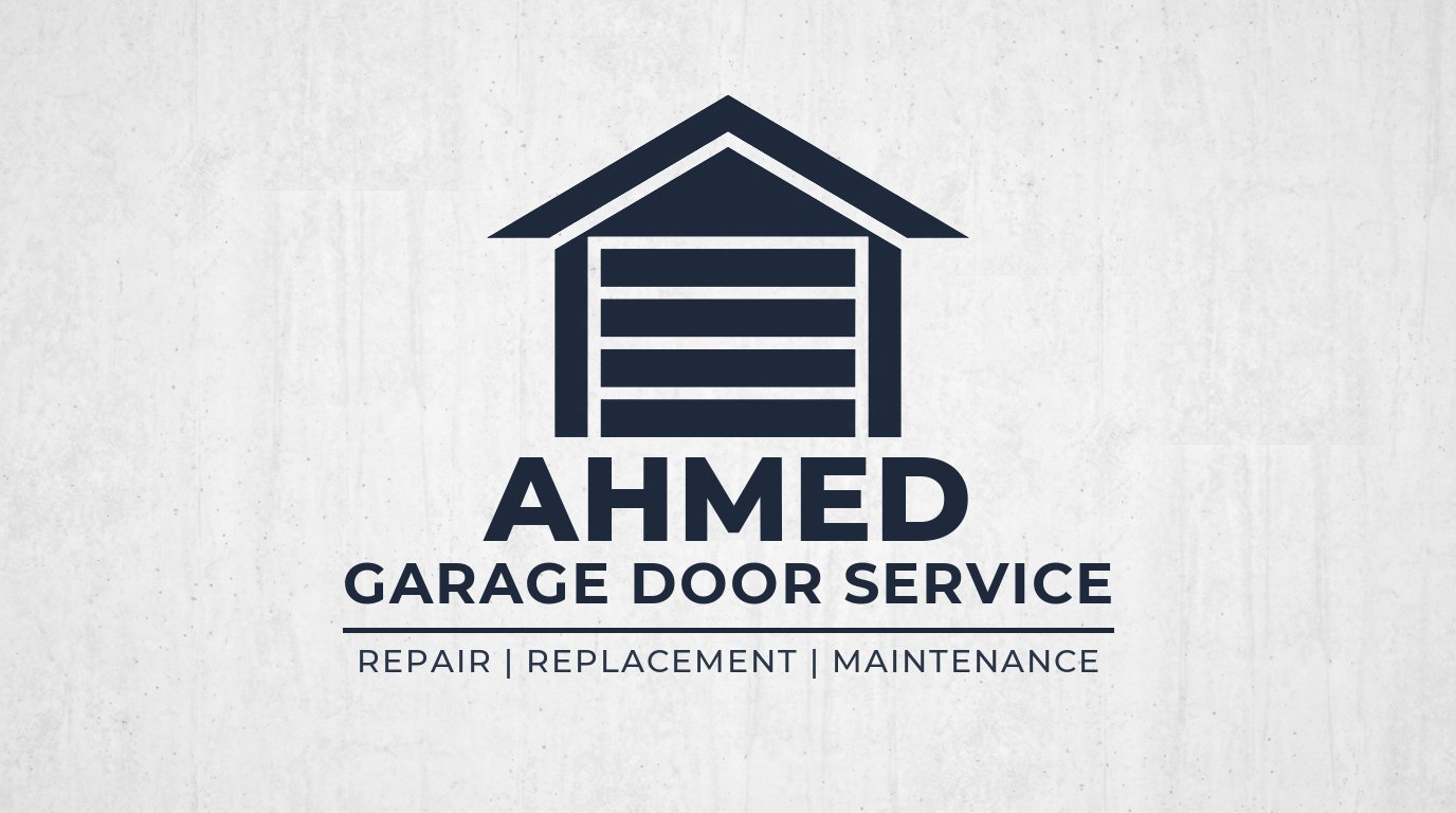Ahmed Garage Door Service - Palatine, IL Garage Door Logo